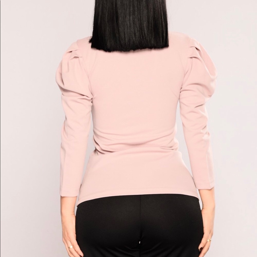 Deep V Top (Muave) - Picture 2 of 3
